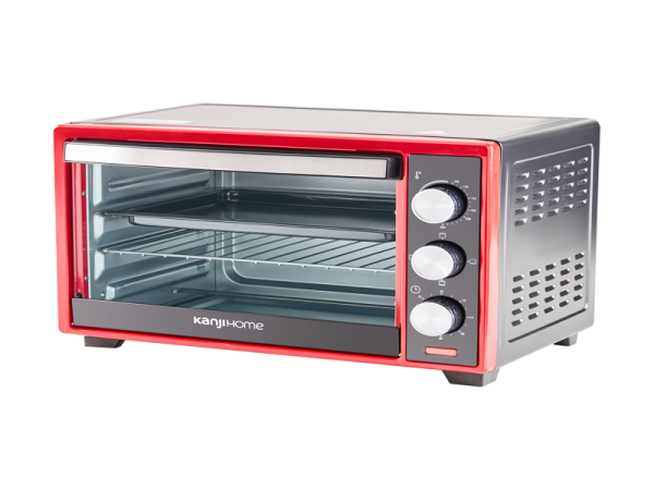 Horno Eléctrico 28 Litros Rojo - Image 2
