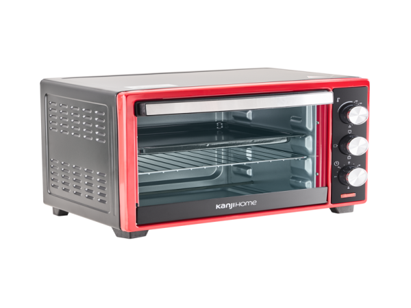 Horno Eléctrico 28 Litros Rojo - Image 3