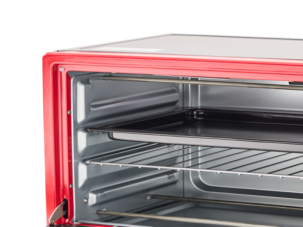 Horno Eléctrico 28 Litros Rojo - Image 5