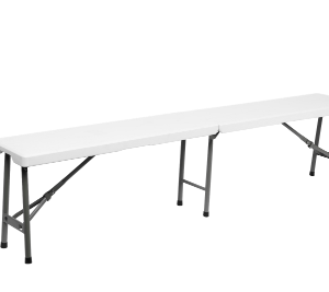 Banco plegable rectangular