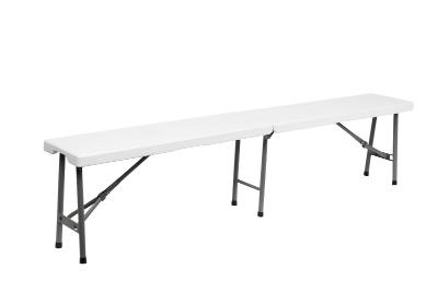 Banco plegable rectangular