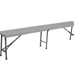 Banco plegable rectangular