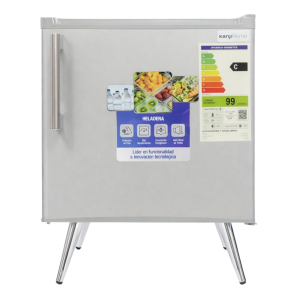 Frigobar retro serie 50 gris